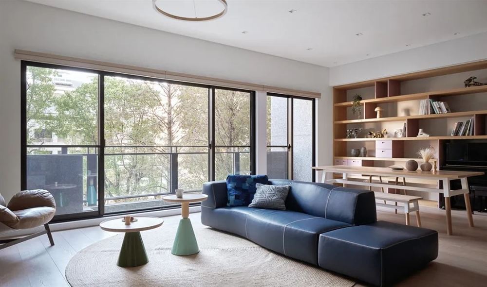 深圳市深物業金領現代簡約風格三居室裝修案例