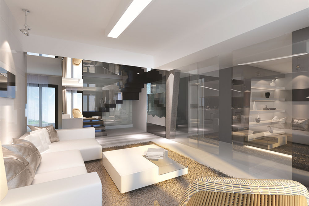 廣州100平米以下現代簡約風格室內裝修設計案例