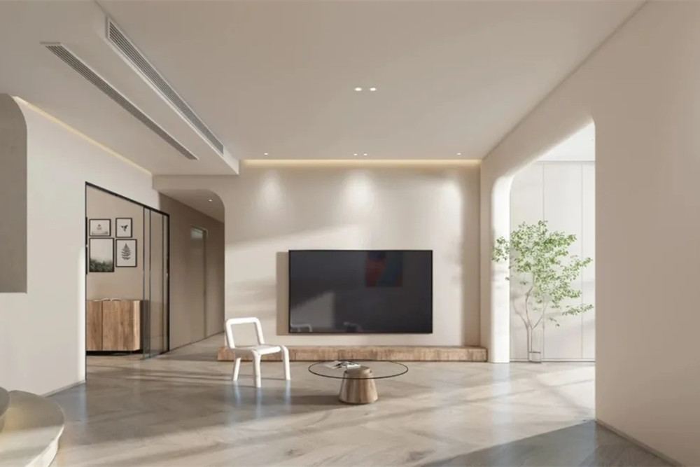 廣州101-200平米現代簡約風格富力桃園室內裝修設計案例